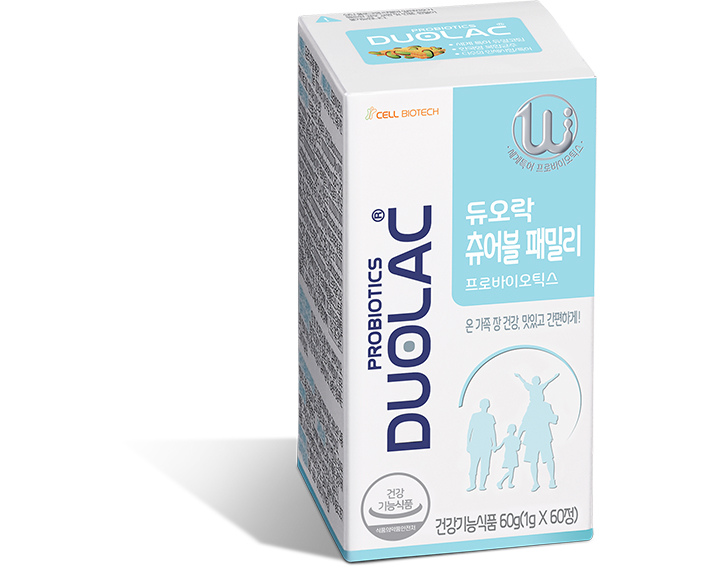 DUOLAC Chewable Family - Worldwide Patented Dual Coating Probiotics